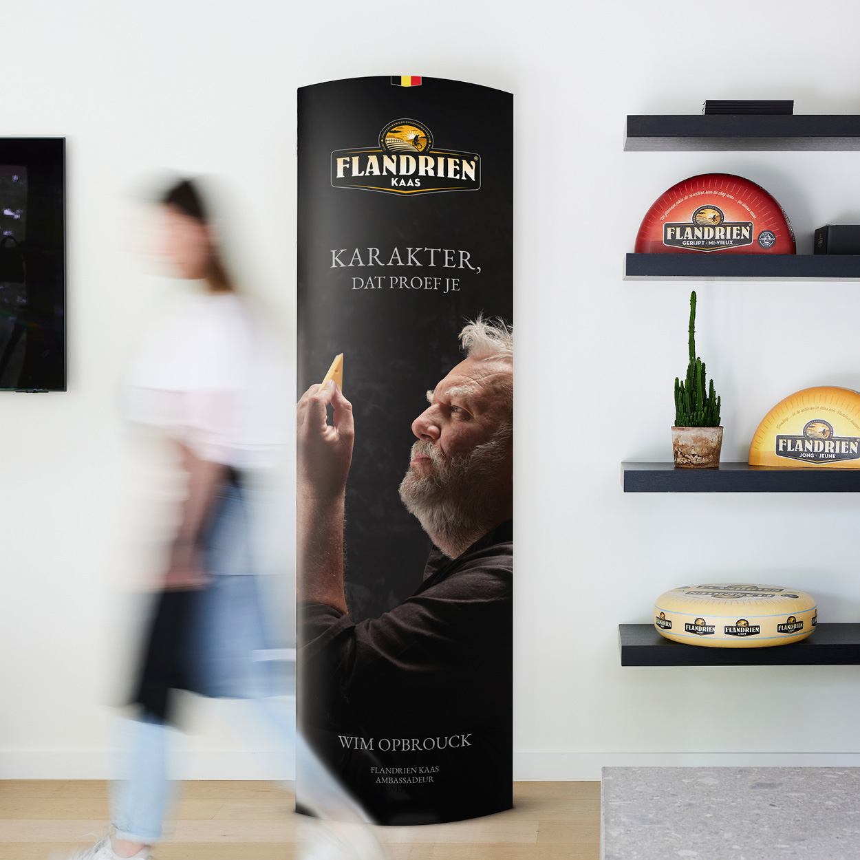 flandrien kaas - karakter