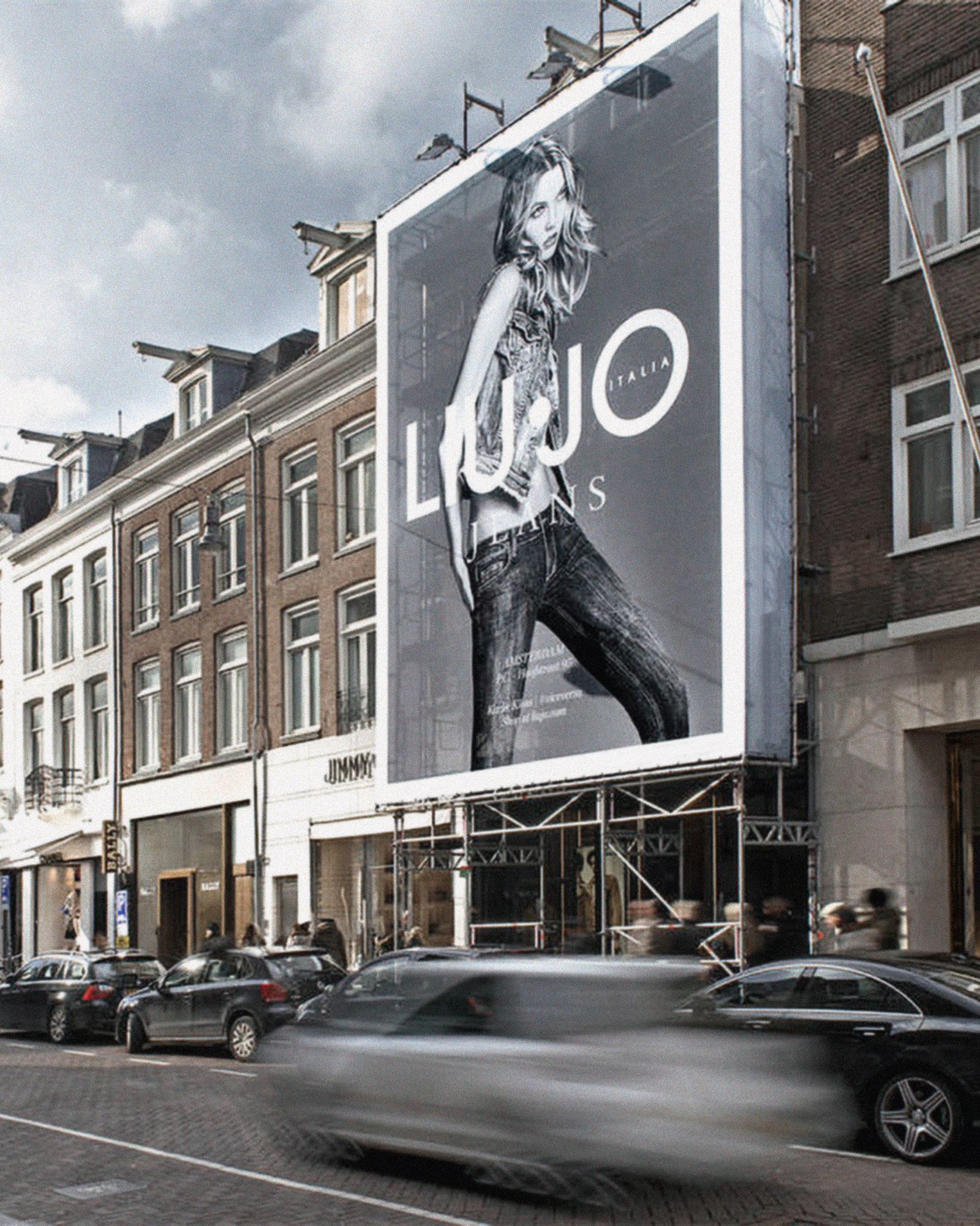 Reclamecampagne op bussen en reclame op bushokjes